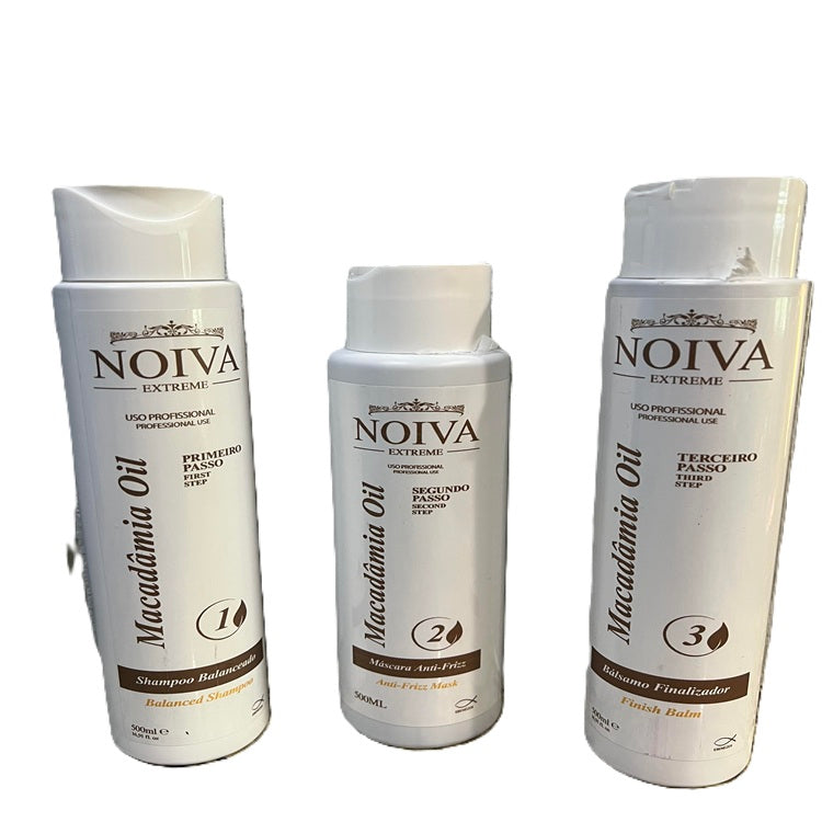 Shampoo Balance, Gloss Reconstructor and Finish Balm