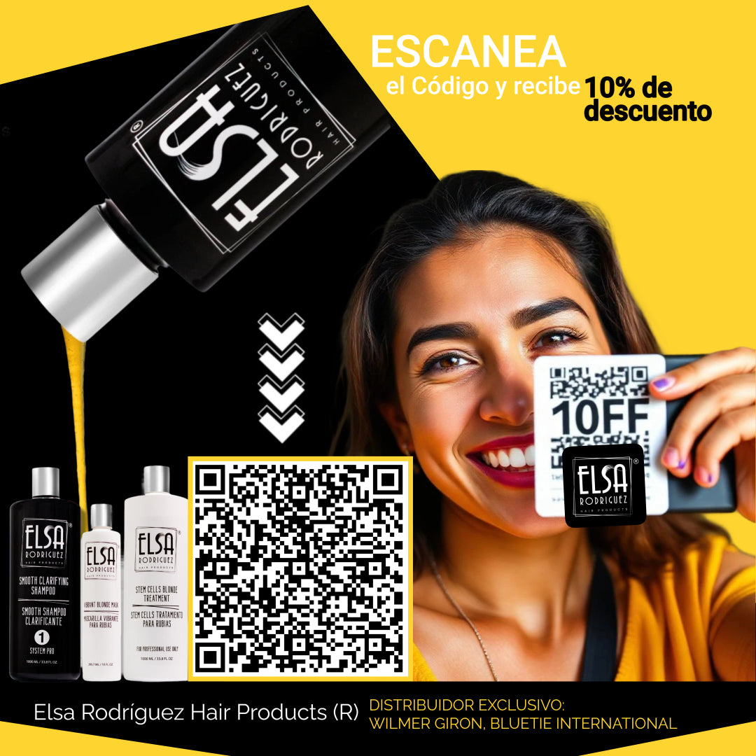 Gold Shampoo Treatment Kit (4 Items). Scan QR Code Below For Discount.